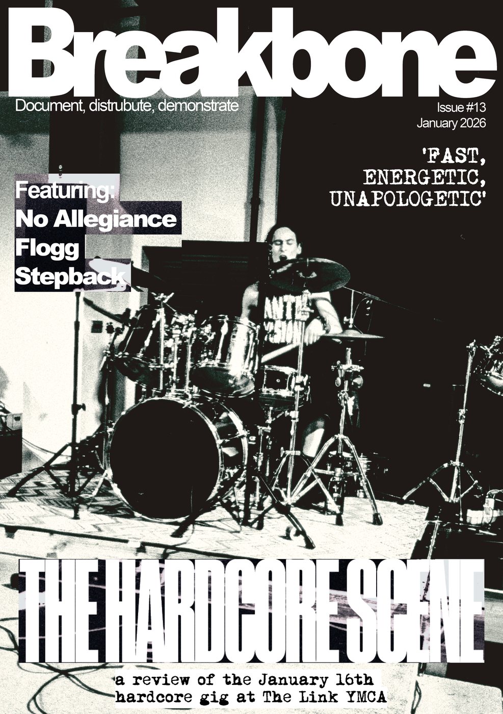 The Breakbone masthead, 'Issue